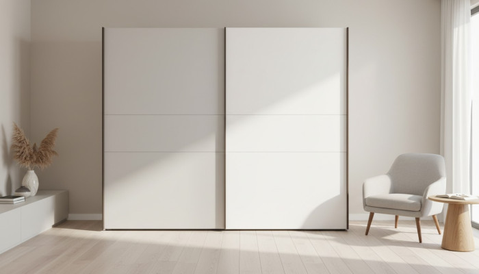 Moderner Kleiderschrank Mit Spiegeltüren Schlafzimmermöbel Einrichtung