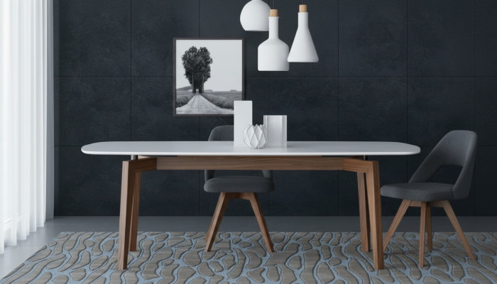 Großer Esszimmertisch Moderne Küchenmöbel Luxus Tische Holzmöbel