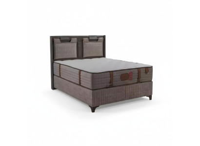 Boxspring Betten Polsterbett Design Hotel Doppelbett Luxus Design 200x200cm
