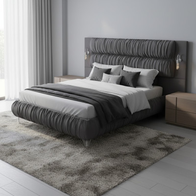 Betten Doppelbett Hotel Bettrahmen Doppel Holz Möbel Bett Polster Luxus
