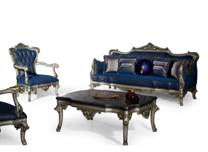 Sofagarnitur Couch Set 3+1 Couchtisch Stoff Sofa Dreisitzer Couchen Möbel 3tlg.