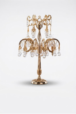 Tischleuchte Schlafzimmer klassisch Nachttischlampen Luxus gold neu
