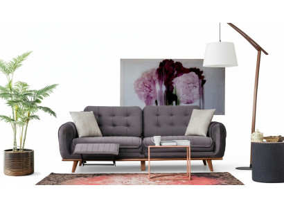 Dreisitzer Sofa Couch Polster Möbel Multifunktion Couchen Sofas 216cm
