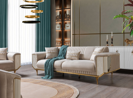 Sofa Set 3311 Sitz Moderne Sofagarnitur Couch Set Luxus Garnitur Sofas