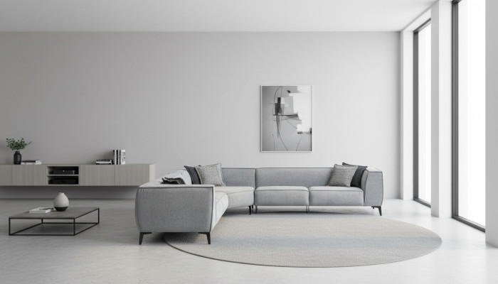 Ecksofa Polstersofa Wohnzimmer Sofa Couch L Form Modern Design Neu