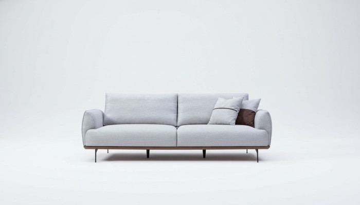 Luxus Designer Dreisitzer Textilmöbel Wohnzimmer Polstersofas Neu