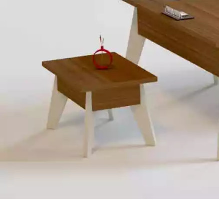 Eckschreibtisch Tisch Aktenschrank Couchtisch Schrank Möbel Büro 3tlg.