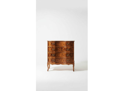 Klassische Kommode 4 Schubladen Holzmöbel Wohnzimmer Schlafzimmer Neu