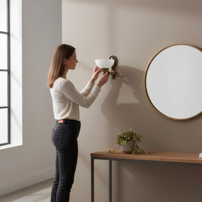 Wandleuchte Wandlampe Wandleuchten Modern Lüster Wand Lampen Weiß Glas