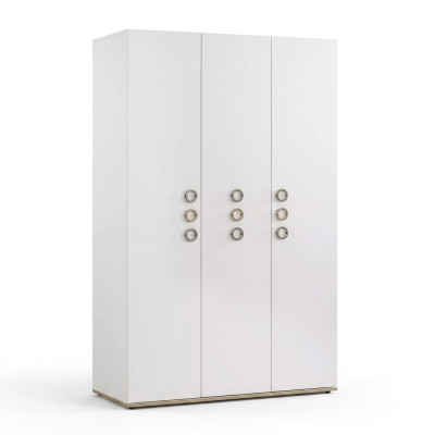 Kleiderschrank Kinderkleiderschrank Kindermöbel Kinderzimmer Holz Weiß