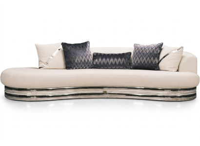 Dreisitzer Couch Sofa 3 Sitzer Polstersofa Stoffsofa Moderne Weiß
