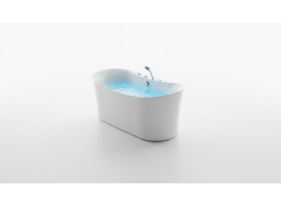 Acryl Whirlwanne Indoor Whirlpool Badewanne Home Spa Weiß