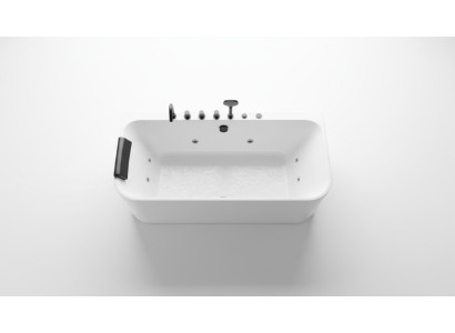 Acryl Whirlwanne Indoor Whirlpool Badewanne Home Spa Weiß
