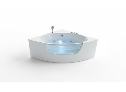 Eckwanne Eckbadewanne Whirlpool Relax Wanne Spa Indoor Badewanne