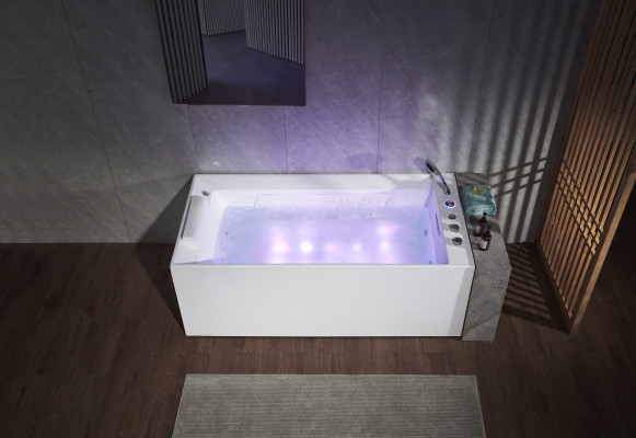 Design Badewanne Sprudel Whirlpool Wanne Luxus Wanne Wellness
