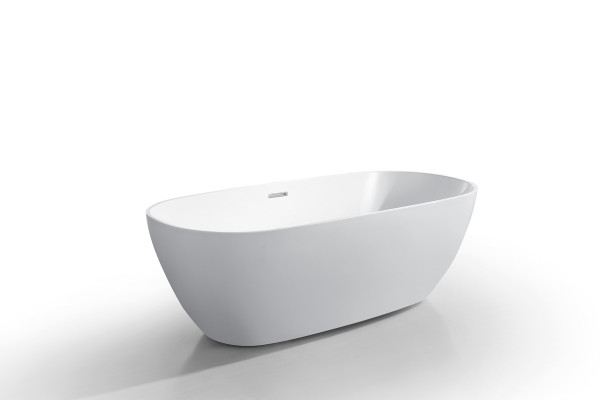 Standbadewanne Badezimmer Acryl Badewanne Wanne Freistehende Weiß