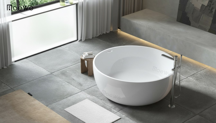 Runde Badewanne Luxus Wannen Badewannen Wanne Rundwanne 150cm Freistehend