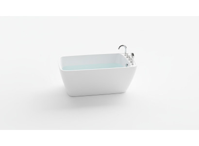 Wanne Badezimmer Acryl Badewanne Weiß Standbadewanne Zeitgenössisch