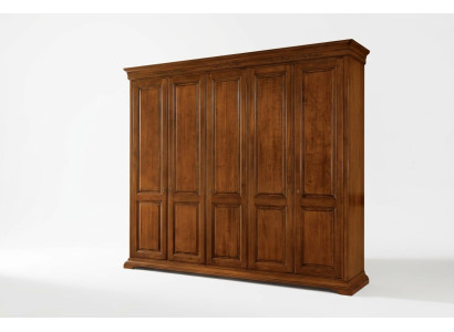 Schlafzimmer Kleiderschrank Schrank Holz Wohnzimmer Möbel Braun Italien
