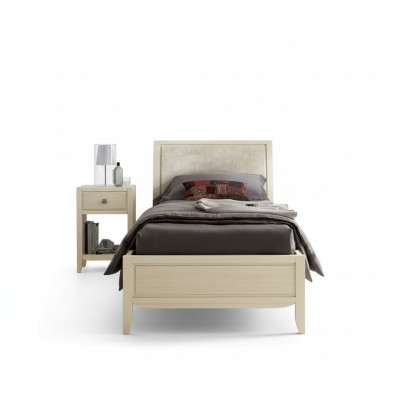 Luxus Schlafzimmer Set Nachttisch Bett 2tlg.Komplett Set Design Einrichtung Neu