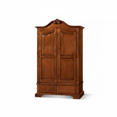 Kleiderschrank Schlafzimmer Design Holz Italienische Möbel Braun Neu