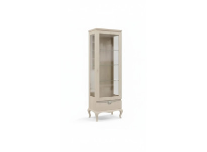 Vitrine Italienische Luxus Möbel Vitrinen Anrichte Schrank Glas Design