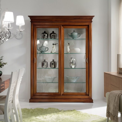 Klassische Schränke Vitrinen Wohnzimmer Möbel Luxus Schrank Vitrine Glas