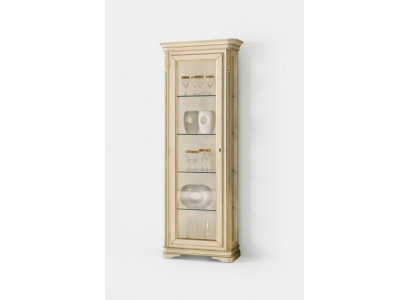 Vitrinen Wohnzimmer Beige Schränke Anrichte Vitrine Schrank Klassische