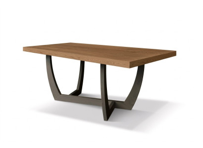Esstisch 180cm Holz Küchentisch Esstische neu braun Tisch modern Tisch