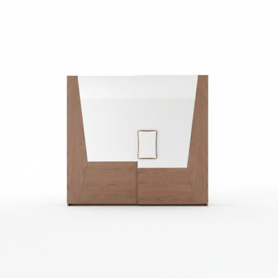 Kleiderschrank braun Schlafzimmer Holz Schrank Luxus Modern Kleiderschränke