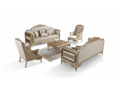 Sofagarnitur 3311 Sitzer Wohnzimmer Set Modern Set Neu Luxus Möbel