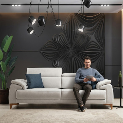 Dreisitzer Sofa Couch Wohnzimmer Luxus Polstersofa Design Modern Möbel Neu