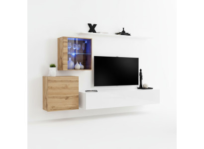Design Luxus Wohnwand Regal Wand Schrank Vitrine Regale Wohn Zimmer Einrichtung