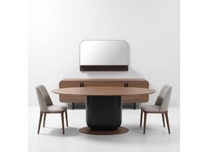 Esszimmer Set 6tlg Esstisch Stühle Ess Gruppe Sideboard Anrichte Möbel