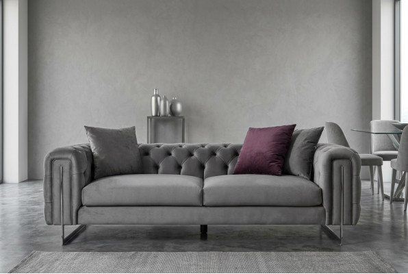 Sofa Dreisitzer Modern Wohnzimmer Möbel Luxus Einrichtung Design