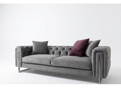 Sofa Dreisitzer Modern Wohnzimmer Möbel Luxus Einrichtung Design