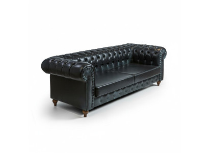 Moderne Chestefield Sofa Couch Dreisitzer Luxus Polstersofas Designer