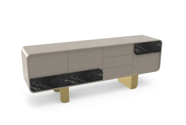 Designer Sideboard Spiegel Design Möbel Konsole Holz Kommode 