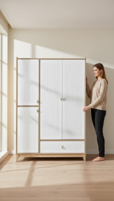 Stilvoll Kleiderschrank Weiße Holz Schrank Design Kinderzimmer Möbel
