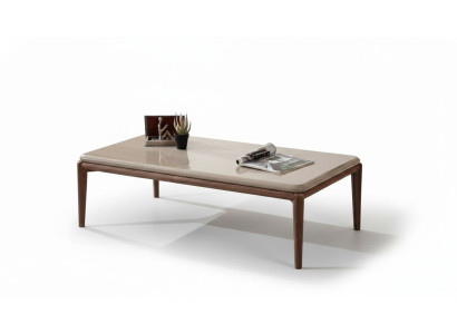 Brauner Holz Couchtisch Wohnzimmer Designer Möbel Luxus Stilvolle Tische