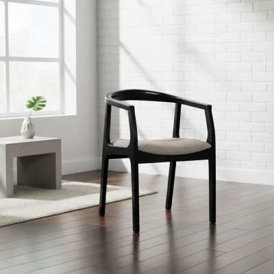 Schwarz Beiger Esszimmer Stuhl Esszimmer Stühle Designer Lehnstühle