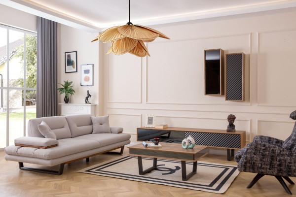Design Sofagarnitur Couchtisch Sofa 6tlg Wohnzimmer Set Luxus Möbel