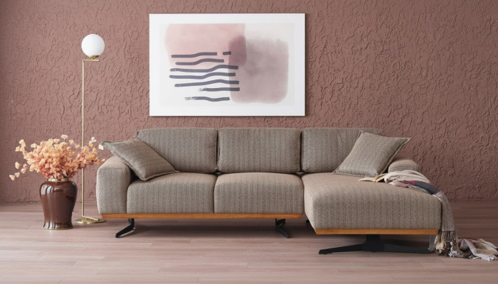 Luxus Ecksofa L Form Modern Möbel Wohnzimmer Grau Eckgarnitur Eckcouchen