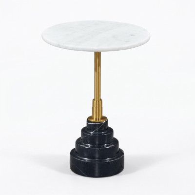 Beistell Tische Wohnzimmer Rund Hochwertig Modern luxus Couchtisch Marmor