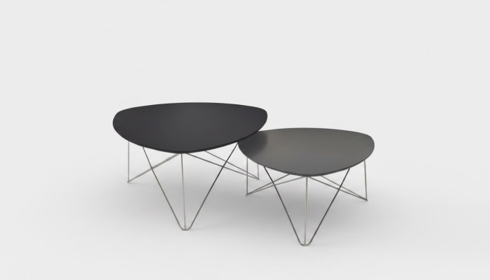 Couchtisch Schwarz Wohnzimmertisch Luxus Couchtische 2х Beistelltisch Tisch neu