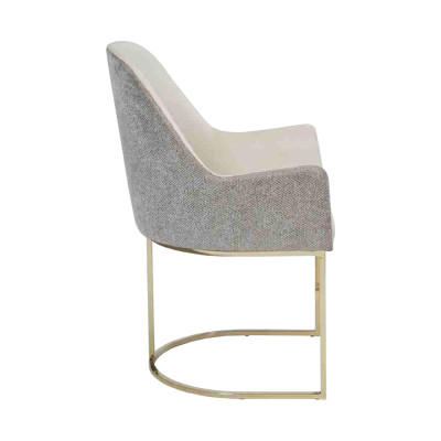 Weißer Polsterstuhl Esszimmerstuhl Küchenstühle Designer Sitzmöbel Neu