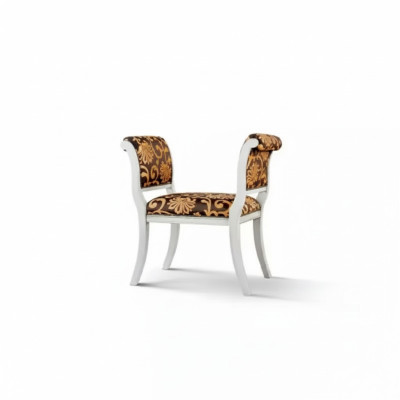Klassische Hocker Design Bank Wohnzimmer Sitzbank Sessel Möbel Neu