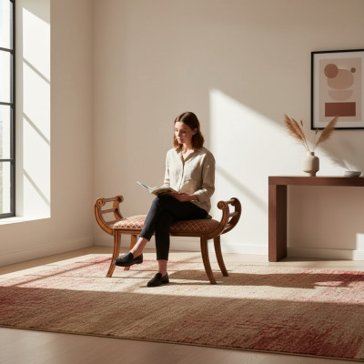 Designer Luxus Bank Polsterbank Sitzbank Sitzmöbel Wohnzimmer Bänke