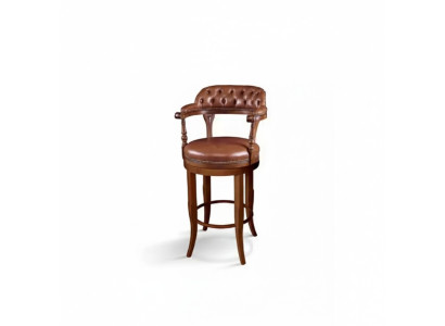 Chesterfield Barhocker Stühle Stuhl Sessel Bar Lehnstuhl Luxus Polster