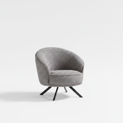 Wohnzimmer Modern Grau Sessel Design Luxus Möbel Polstermöbel Neu